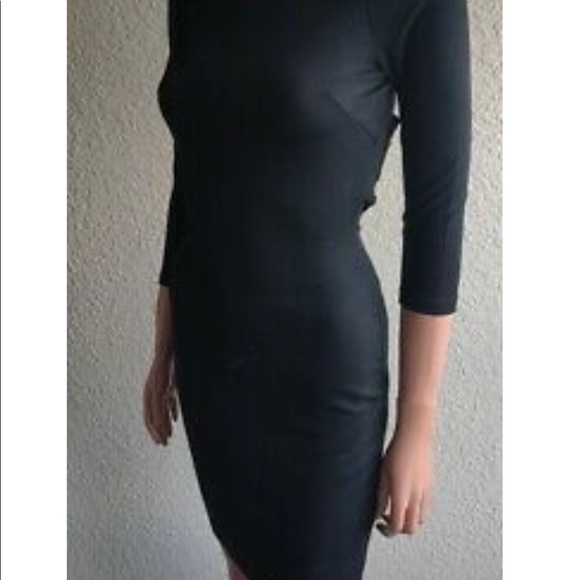NWOT ASOS Design Petite BodyCon Embellished Open Back Dress - Picture 3 of 10
